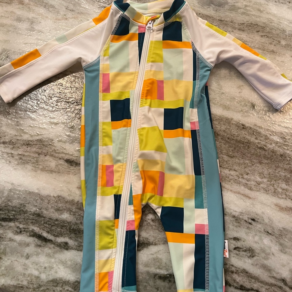 SwimZip Sunsuit - Long Sleeve Romper Swimsuit